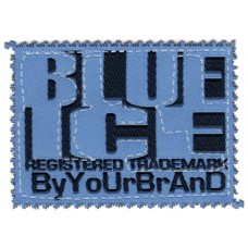 Термоаппликация HKM Blue Ice By Your Drand, 1 шт 8 x 5,5 см 0,125 см HKM 090685BSB