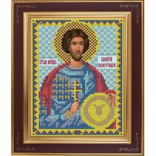 Набор для вышивания бисером Икона Св. Валерий 12 х 15 см GALLA COLLECTION М239