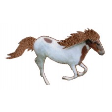 Термоаппликация HKM Pony galloppierend Schecke, 1 шт 5,5 х 3 см 0,125 см HKM 33205/1SB