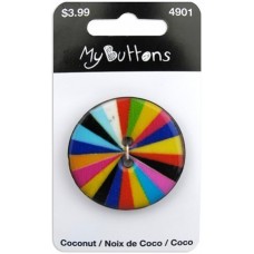 Пуговица My Buttons - Coconut Arcade Wheel