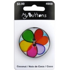 Пуговица My Buttons - Coconut Balloons