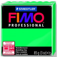 Полимерная глина FIMO Professional 55 х 55 х 24 мм зеленый FIMO 8004-500