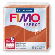 Полимерная глина FIMO Effect 55 х 55 х 15 мм медный FIMO 8020-27
