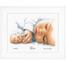 Набор для вышивания  Новорожденный 24 x 18 см VERVACO PN-0154563