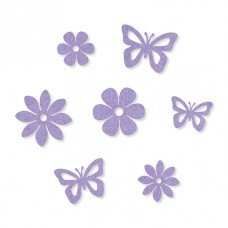 Набор декоративных элементов Бабочки и цветы, 14 шт 25-38 мм EFCO 3447141