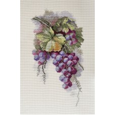 Набор для вышивания Синий виноград по рисунку С. Амес 16 х 28 см МАРЬЯ ИСКУСНИЦА 04.009.11