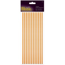Набор наклеек с блестками Полоски Neon оранжевый 0,4 х 23 см оранжевый неон DOCRAFTS PMA818103