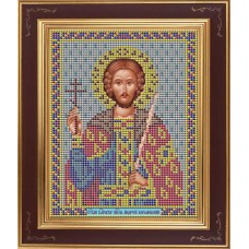 Набор для вышивания бисером Икона Андрей Боголюбский, великий князь 12 x 15 см GALLA COLLECTION М258