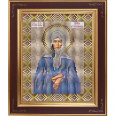 Набор для вышивания бисером Икона Святая блаженная Ксения Петербургская 12 x 15 см GALLA COLLECTION М262