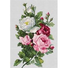 Набор для вышивания Букет с розами, Luca-S 21,5 х 33,5 см LUCA-S BA22855