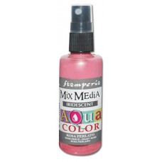 Краска - спрей Aquacolor Spray  с переливчатым эффектом для техники Mix Media, 60 мл