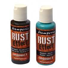 Набор компонентов Rust effect для создания эффекта ржавчины, 80 мл х 2