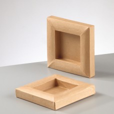 Рамка из картона квадратная 15 x 15 x 2 см натуральный * EFCO 2629315