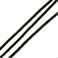 Шнур круглый полипропилен 05мм  1с-5 плетёный цв.черный уп.100м