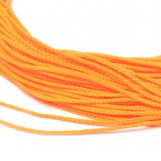 Шнур для мокасин, 1с-16, 1.5мм, цв. оранжевый