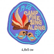 Термоаппликации TBY-2215 Camp Fire 4,8х5см, уп.10шт.