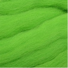 Шерсть для валяния ПЕХОРКА тонкая шерсть (100%меринос.шерсть) 50г цв.434 зеленый