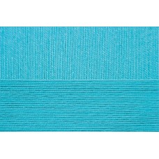 Пряжа для вязания ПЕХ Цветное кружево (100% мерсеризованный хлопок) 4х50г/475м цв.045 т.бирюза