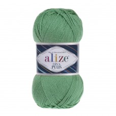 Пряжа для вязания Ализе Diva Plus (100% микрофибра акрил) 5х100г/220м цв.255 ярк.оливковый