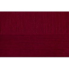 Пряжа для вязания ПЕХ Школьная (100% акрил) 5х50г/150м цв.323 т.бордо