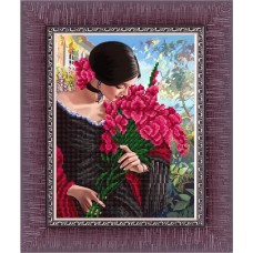 Рисунок на ткани бисером БЛАГОВЕСТ К-4049 Прекрасные цветы