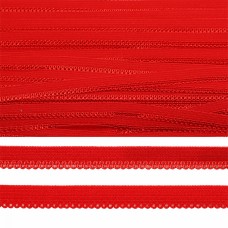 Резинка TBY бельевая (ажурная) 10мм RB03163SD цв.SD163 красный уп.100м