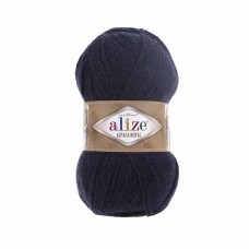 Пряжа для вязания Ализе Alpaca Royal (30% альпака, 15% шерсть, 55% акрил) 5х100г/280м цв.058 т.синий