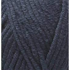 Пряжа для вязания Ализе Lana Gold Plus (49% шерсть, 51% акрил) 5х100г/140м цв.058 т.синий