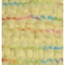 Пряжа для вязания Ализе Puffy color (100% микрополиэстер) 5х100г/9м цв.5857