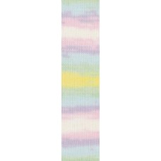 Пряжа для вязания Ализе Sekerim Batik (90% акрил, 10% полиамид) 5х100г/350м цв.2132 секционная