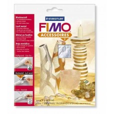 FIMO Металлическая фольга серебро,14х14 см, 8780-81