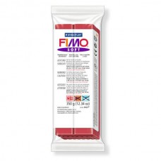 FIMO Soft полимерная глина, запекаемая в печке, уп. 350г цв.вишневый 8022-26