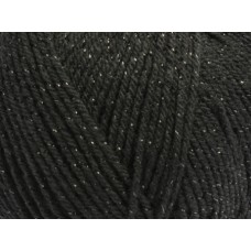 Пряжа для вязания КАМТ Праздничная (48% кашмилон, 48% акрил, 4% метанин) 10х50г/160м цв.003 черный