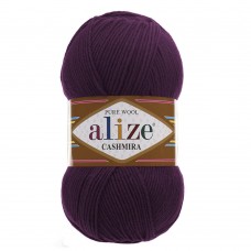 Пряжа для вязания Ализе Cashmira (100% шерсть) 5х100г/300м цв.202 фиолетовый
