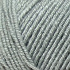 Пряжа для вязания ПЕХ Народная (30% шерсть, 70% акрил) 5х100г/220м цв.008 св.серый