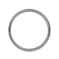 Кольцо металлическое TSW 40х 4мм цв. никель уп. 100шт