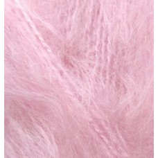 Пряжа для вязания Ализе Mohair classic NEW (25% мохер, 24% шерсть, 51% акрил) 5х100г/200м цв.032 св.розовый