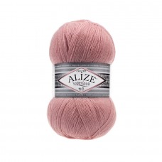 Пряжа для вязания Ализе Superlana TIG (25% шерсть, 75% акрил) 5х100г/570 м цв.161 пудра