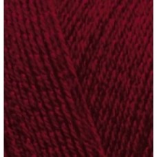 Пряжа для вязания Ализе Sal simli (95% акрил, 5% металлик) 5х100г/460м цв.057 бордовый