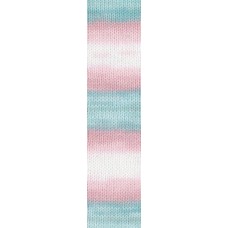 Пряжа для вязания Ализе Sekerim Batik (90% акрил, 10% полиамид) 5х100г/350м цв.2604 секционная