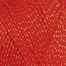 Пряжа для вязания ПЕХ Мерцающая (96% акрил, 4% метанит) 5х100г/430м цв.006 красный