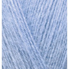 Пряжа для вязания Ализе Angora Gold (20% шерсть, 80% акрил) 5х100г/550м цв.040 голубой