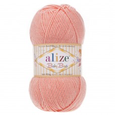 Пряжа для вязания Ализе Baby Best (90% акрил, 10% бамбук) 5х100г/240м цв.145 персиковый