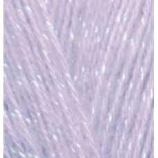 Пряжа для вязания Ализе Angora Gold Simli (5% металлик, 20% шерсть, 75% акрил) 5х100г/500м цв.027 лиловый