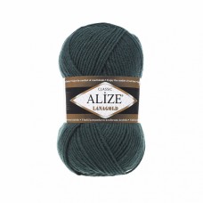 Пряжа для вязания Ализе LanaGold (49% шерсть, 51% акрил) 5х100г/240м цв.426 петроль