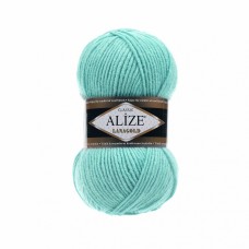 Пряжа для вязания Ализе LanaGold (49% шерсть, 51% акрил) 5х100г/240м цв.462 морская зелень