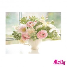 Картины по номерам Molly KH0243 Букет невесты (15 Цветов) 15х20 см