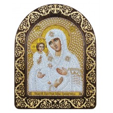 Наборы для вышивания бисером НОВА СЛОБОДА СН5016 Богородица Троеручица 13,5х17 см