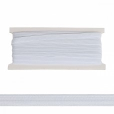 Резинка-продежка TBY цв.белый шир.8 мм (10) уп.10 м