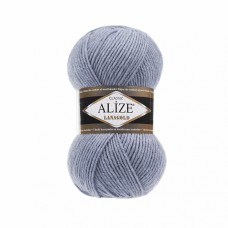 Пряжа для вязания Ализе LanaGold (49% шерсть, 51% акрил) 5х100г/240м цв.221 св.джинс